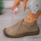 Women's Warm Waterproof Cotton Shoes