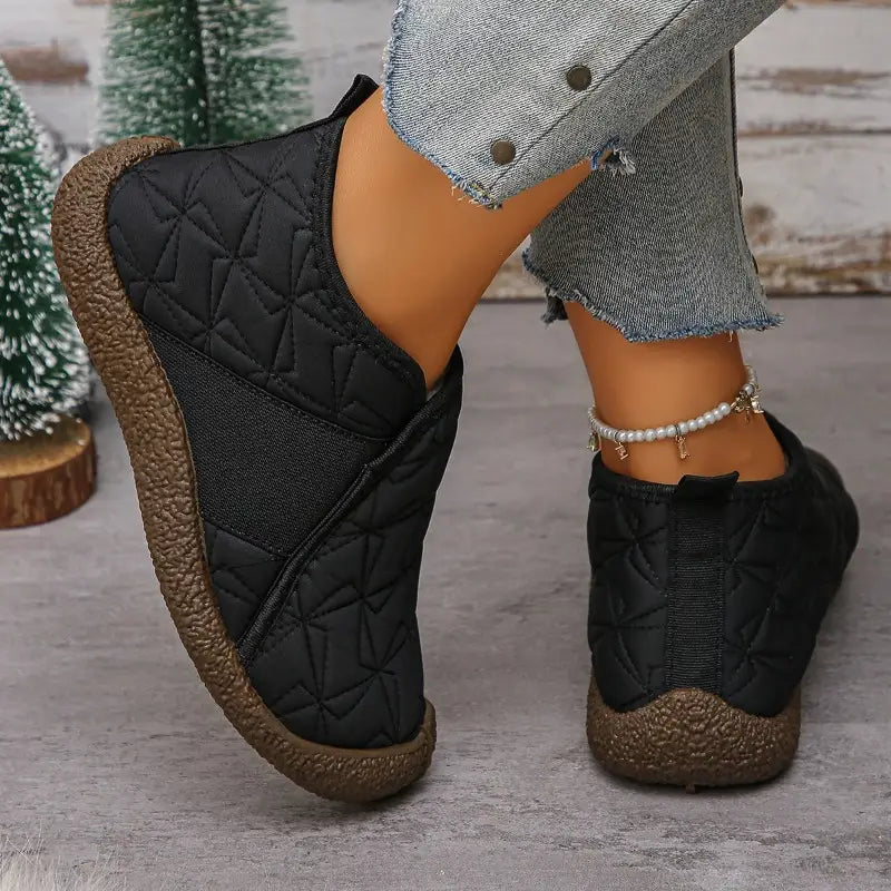 Women's Warm Waterproof Cotton Shoes