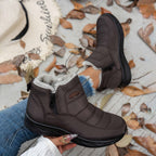 Women¡¯s Insulated Waterproof Non-slip Fur-lined Snow Boots