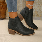 Women's Orthopedic Waterproof Chunky Boots