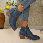 Women's Orthopedic Waterproof Chunky Boots