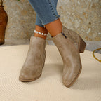 Women's Orthopedic Waterproof Chunky Boots
