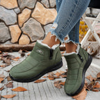 Women¡¯s Insulated Waterproof Non-slip Fur-lined Snow Boots