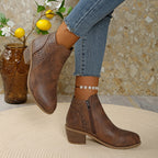 Women's Orthopedic Waterproof Chunky Boots
