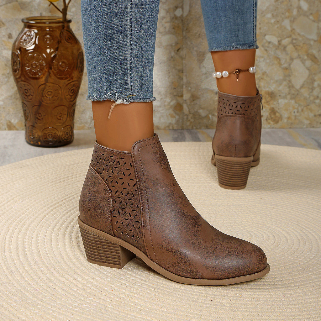 Women's Orthopedic Waterproof Chunky Boots
