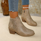 Women's Orthopedic Waterproof Chunky Boots