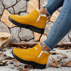 Women¡¯s Insulated Waterproof Non-slip Fur-lined Snow Boots