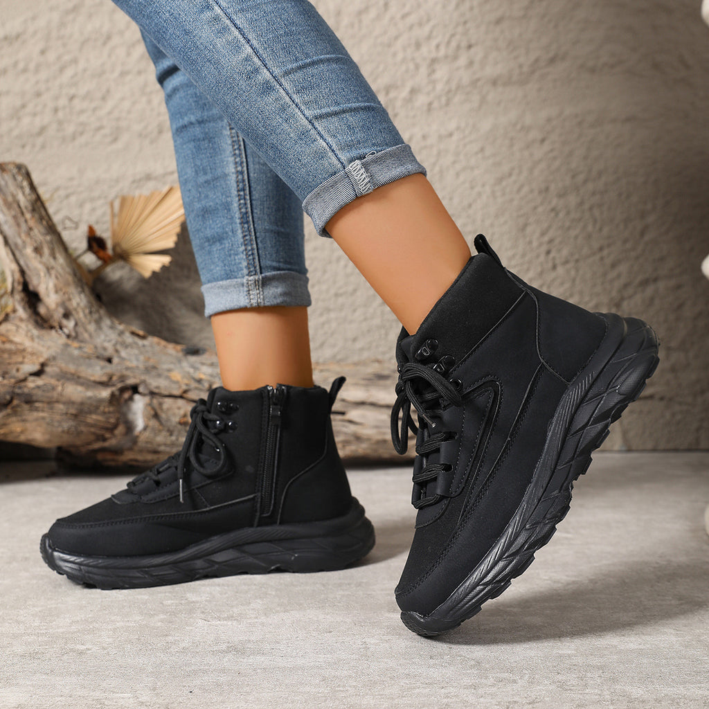 Women's Winter Thick Cushioned Sole Ankle Boots