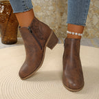 Women's Orthopedic Waterproof Chunky Boots