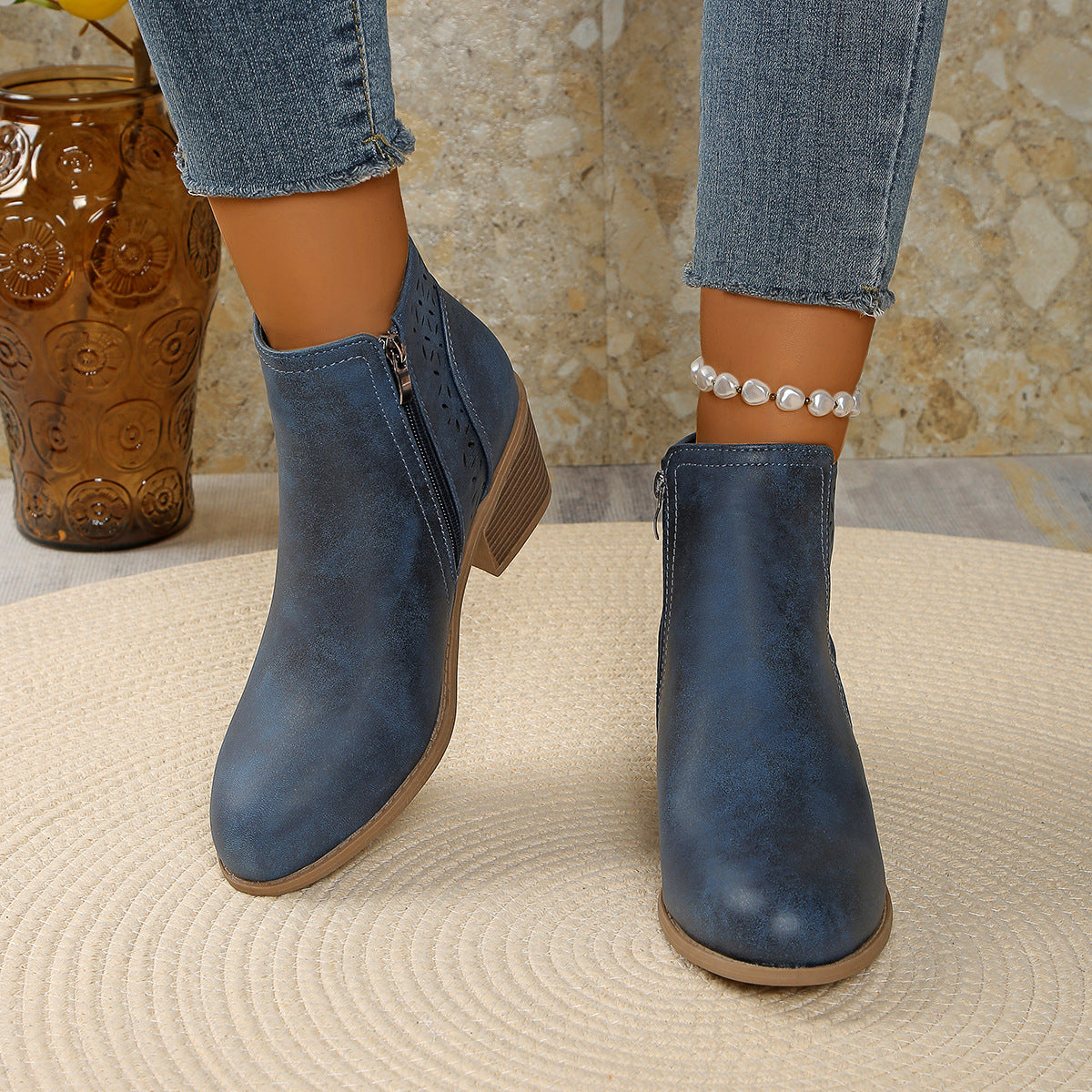 Women's Orthopedic Waterproof Chunky Boots