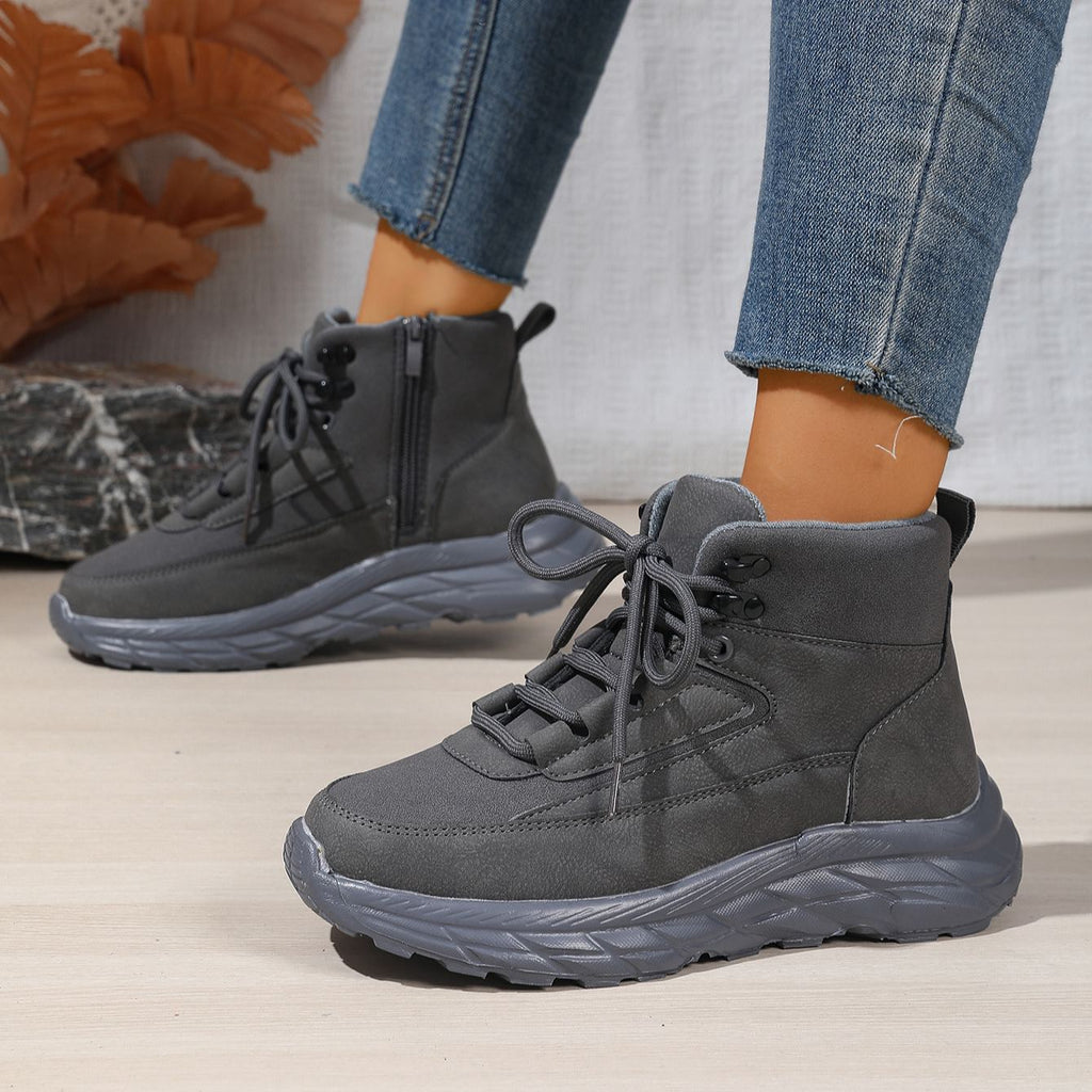 Women's Winter Thick Cushioned Sole Ankle Boots